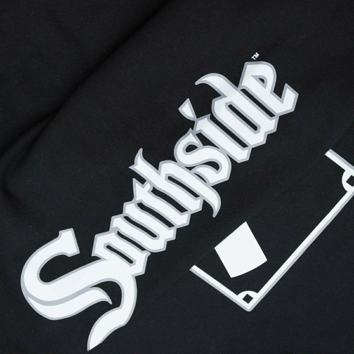 Chicago White Sox City Connect Logo New Era MLB Hoodie Black Lifestyle