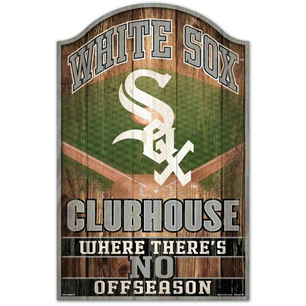 Chicago White Sox WinCraft MLB Clubhouse Wood Sign Classic