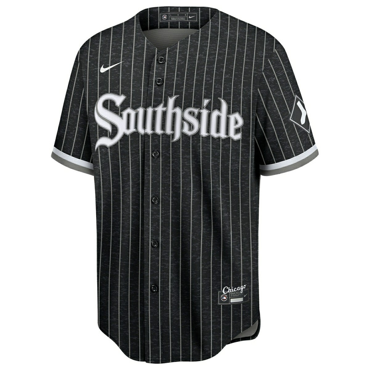 Chicago White Sox Nike City Connect MLB Jersey Pinstripe Fashion