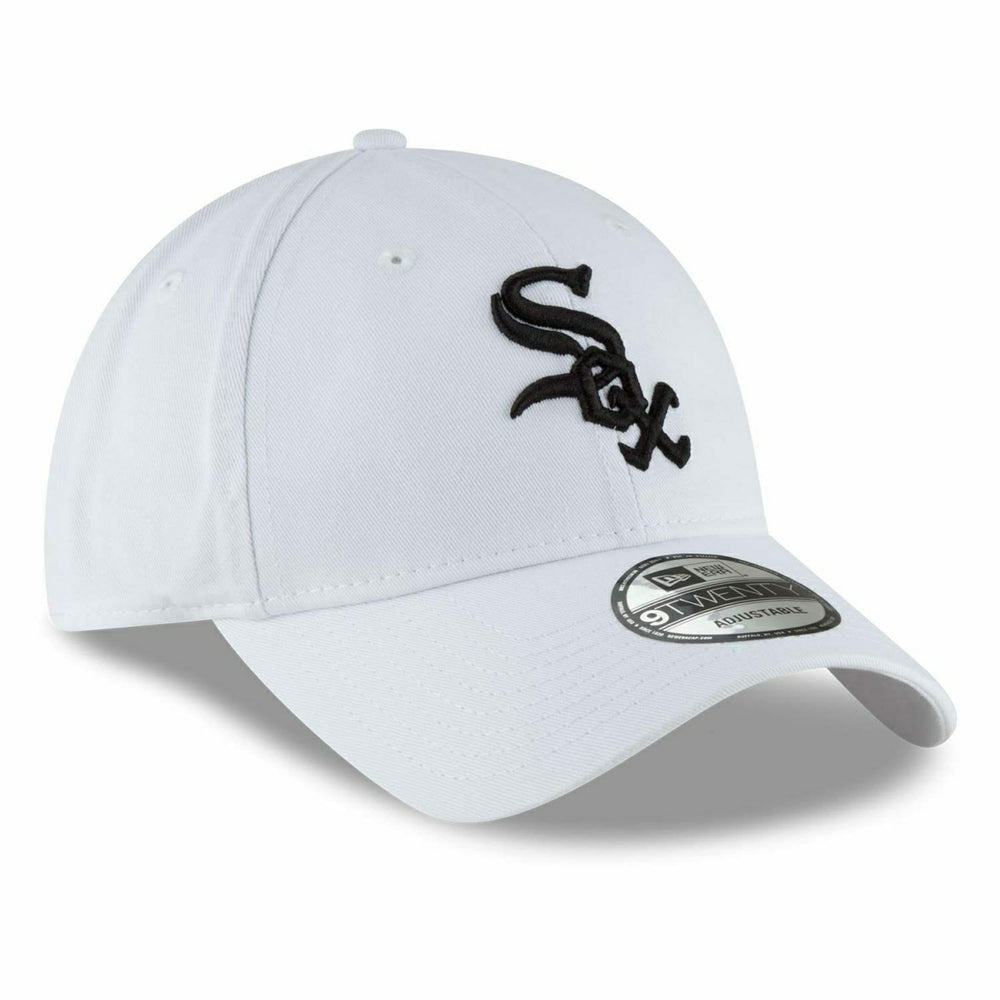 Chicago White Sox Core Classic New Era 9TWENTY Adjustable MLB Cap White Taass US