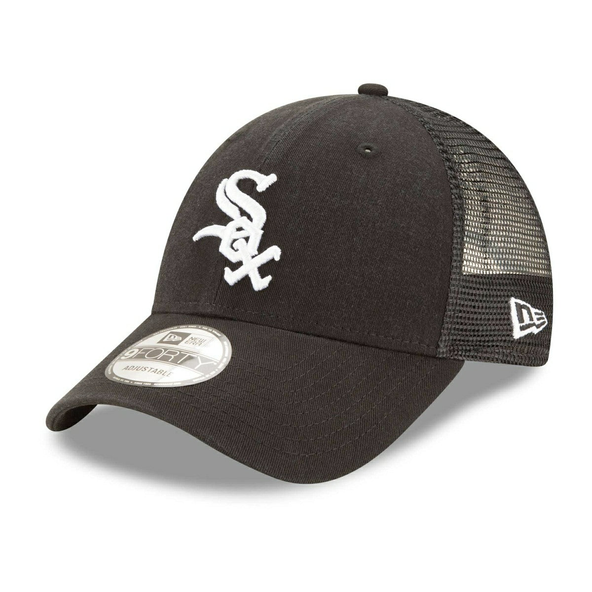 Chicago White Sox Basic New Era 9FORTY Trucker MLB Cap Fashion