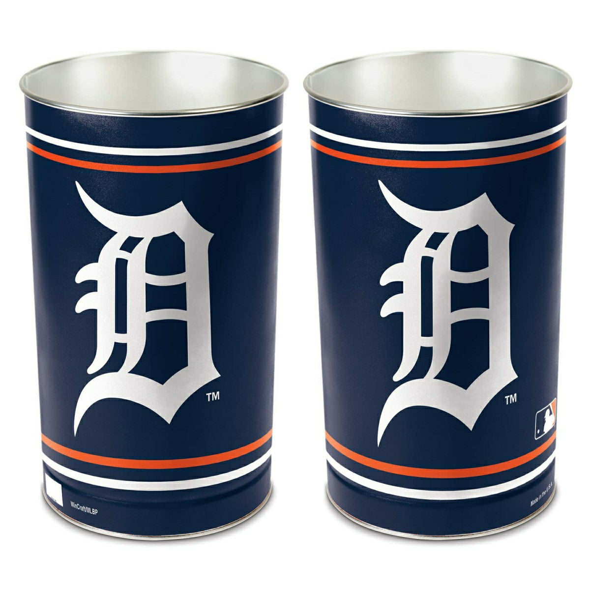 Detroit Tigers Baseball MLB Wastebasket Classic