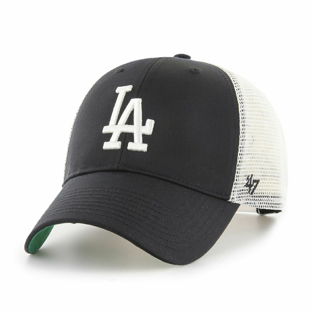 Los Angeles Dodgers '47 MVP Branson MLB Trucker Cap Black Taass sale
