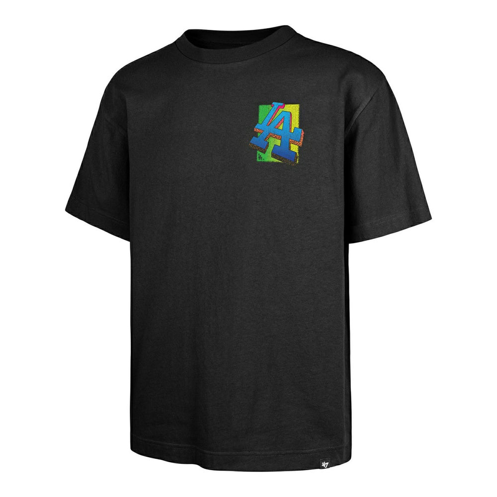 Los Angeles Dodgers Sundale '47 Foundation MLB T-Shirt Schwarz Taass US