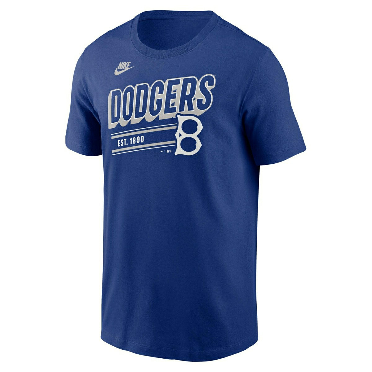 Brooklyn Dodgers MLB Cooperstown Nike Cotton T-Shirt Blue Lifestyle