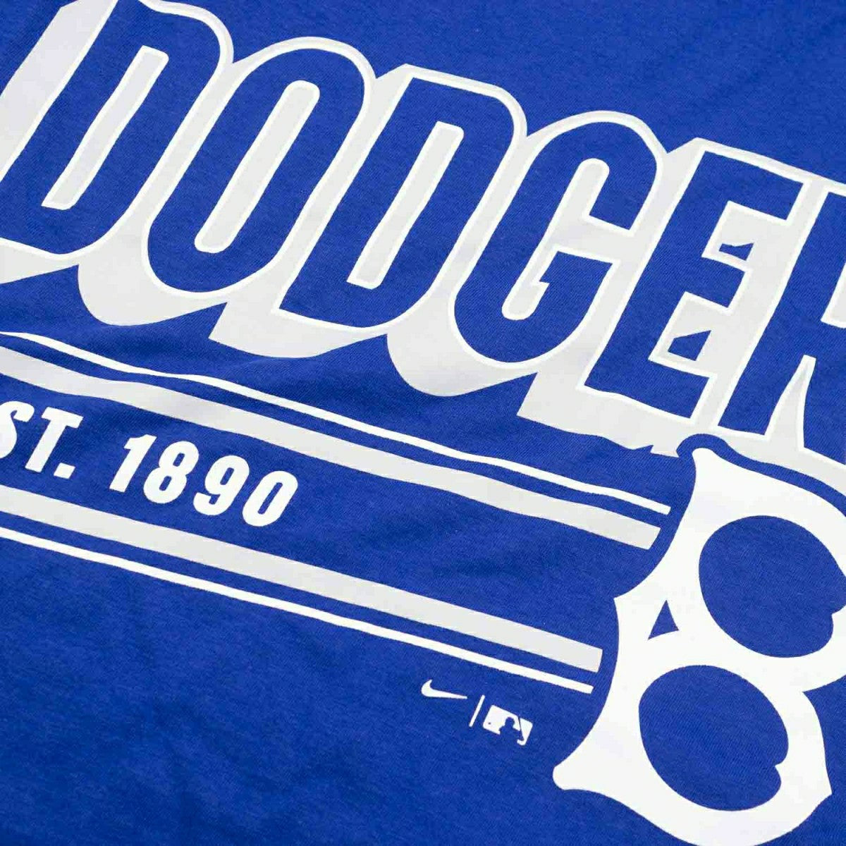 Brooklyn Dodgers MLB Cooperstown Nike Cotton T-Shirt Blue Lifestyle