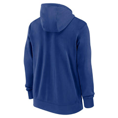 Los Angeles Dodgers Knockout Script MLB Full-Zip Hoodie Blue Taass for sale