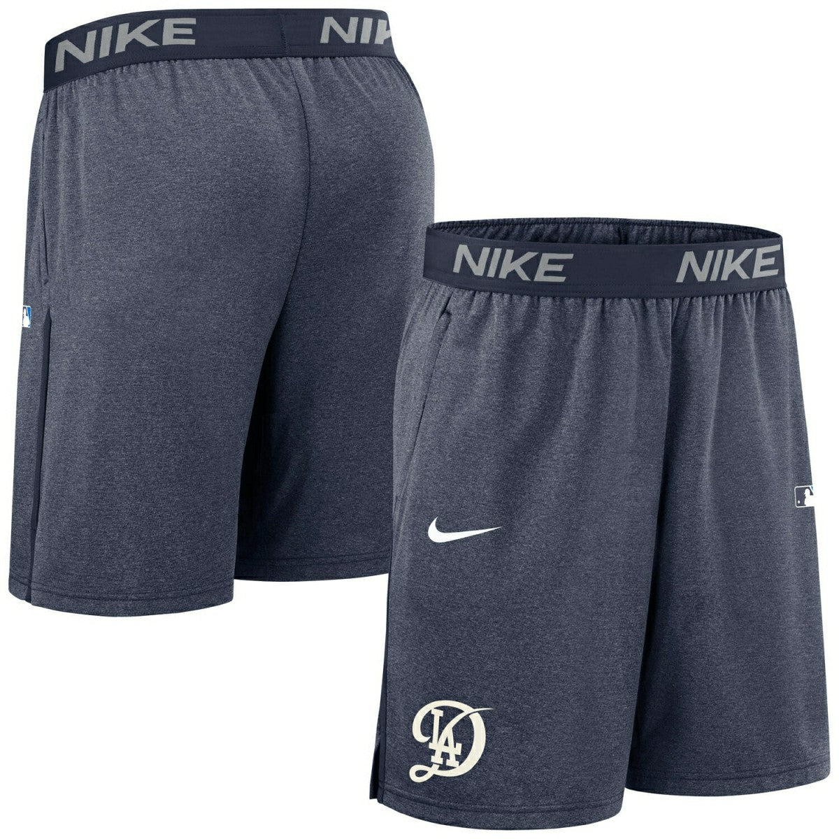 Los Angeles Dodgers 2025 City Connect MLB Authentic Nike Shorts Navy Taass US