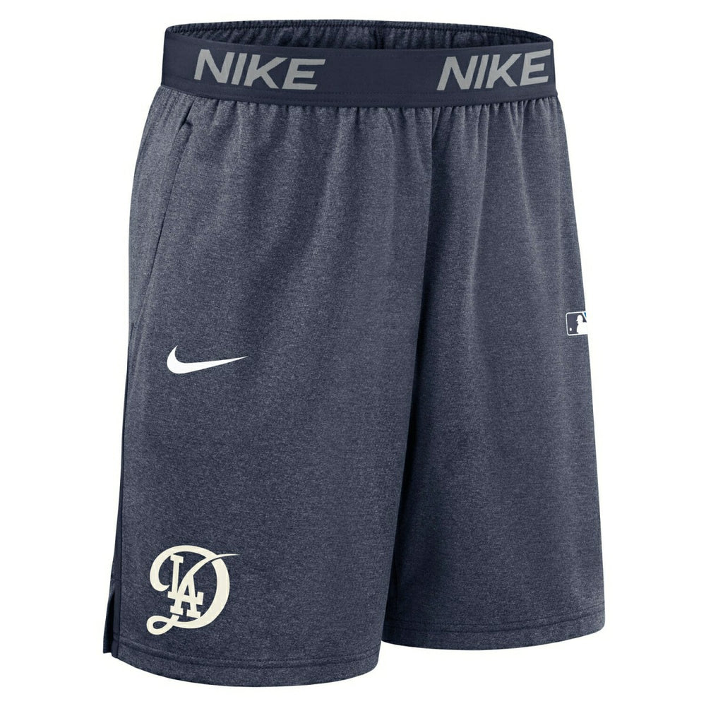 Los Angeles Dodgers 2025 City Connect MLB Authentic Nike Shorts Navy Taass US
