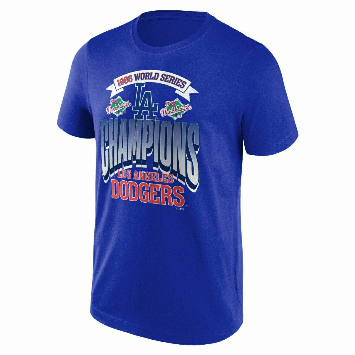 Los Angeles Dodgers 1988 World Series Champions MLB T-Shirt Blue Lifestyle