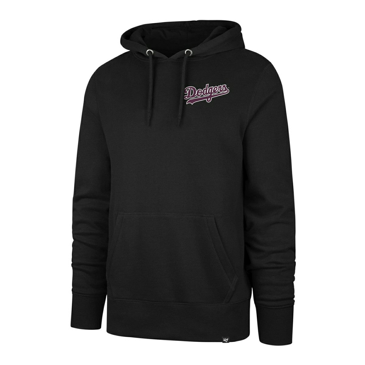 Los Angeles Dodgers Wordmark Backer '47 Burnside MLB Hoodie Black Taass for sale