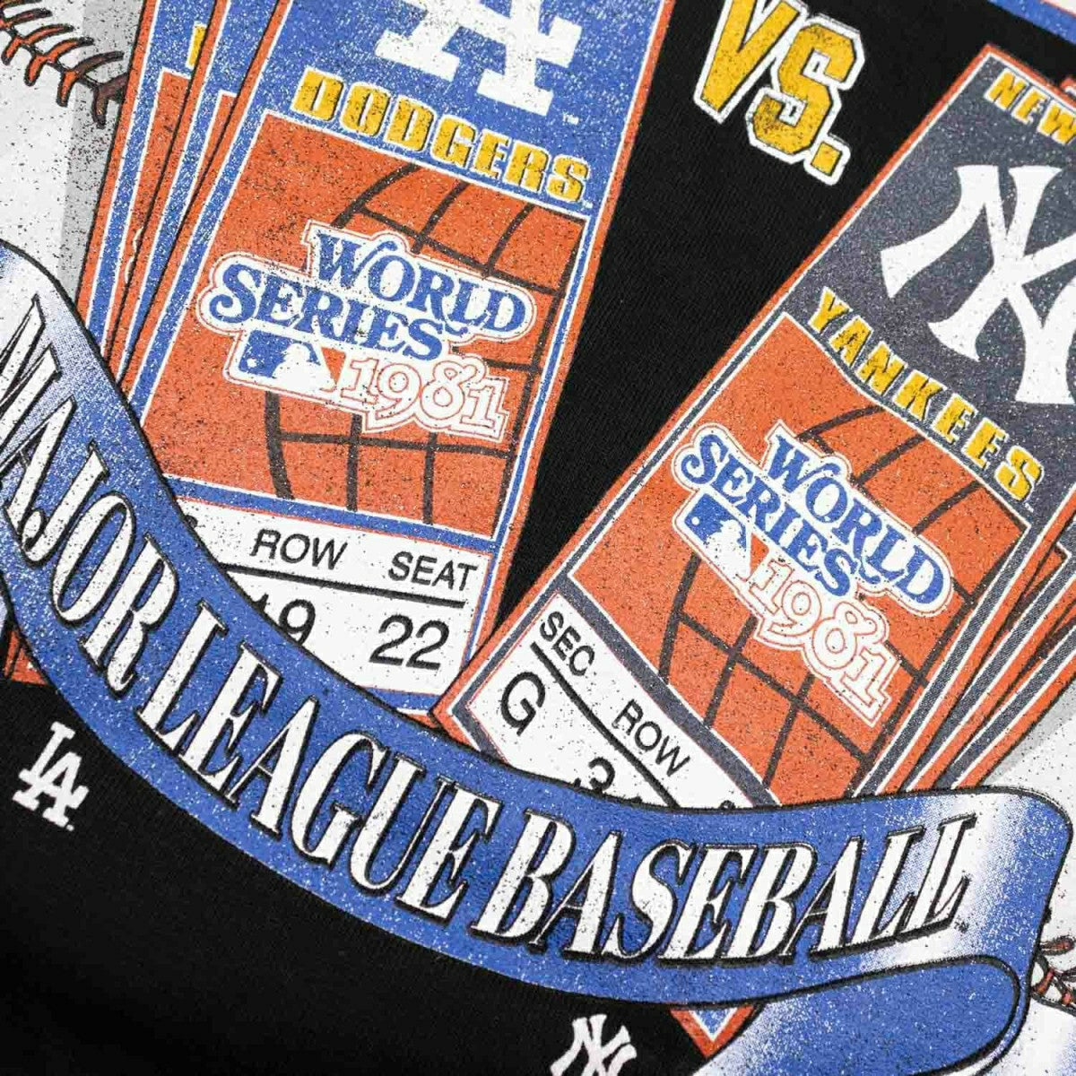 Los Angeles Dodgers 1981 World Series MLB Hoodie Black Taass US
