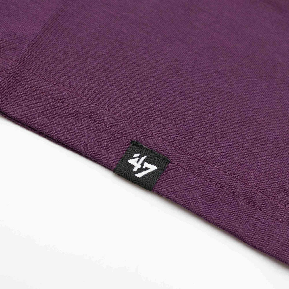 Los Angeles Dodgers Alternate Logo Backer '47 Echo MLB T-Shirt Purple Classic