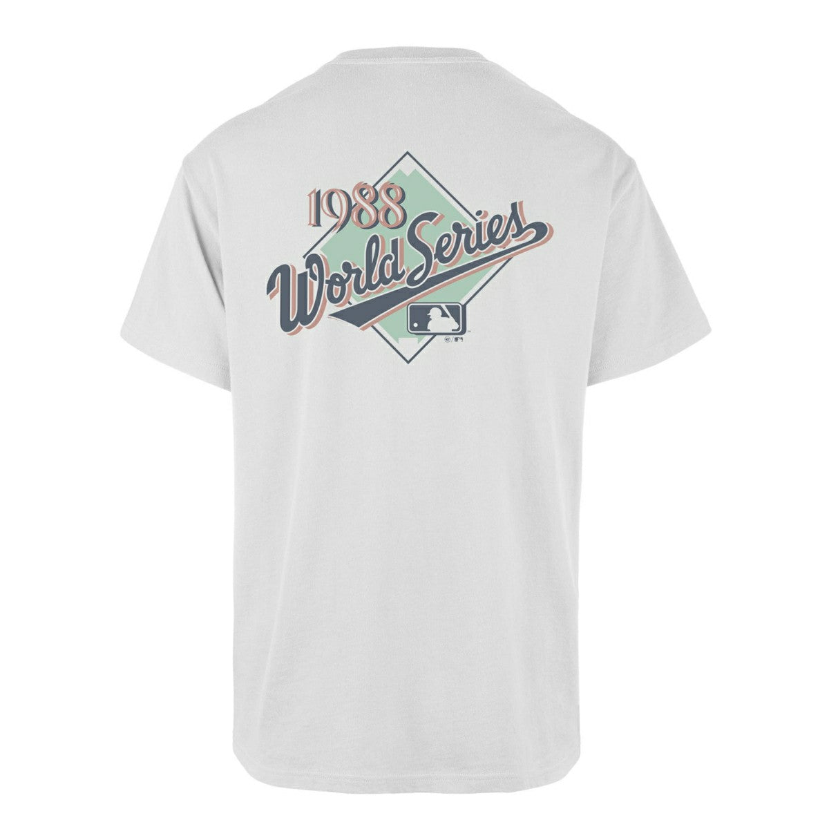 Los Angeles Dodgers 1988 World Series '47 Echo MLB T-Shirt White Lifestyle