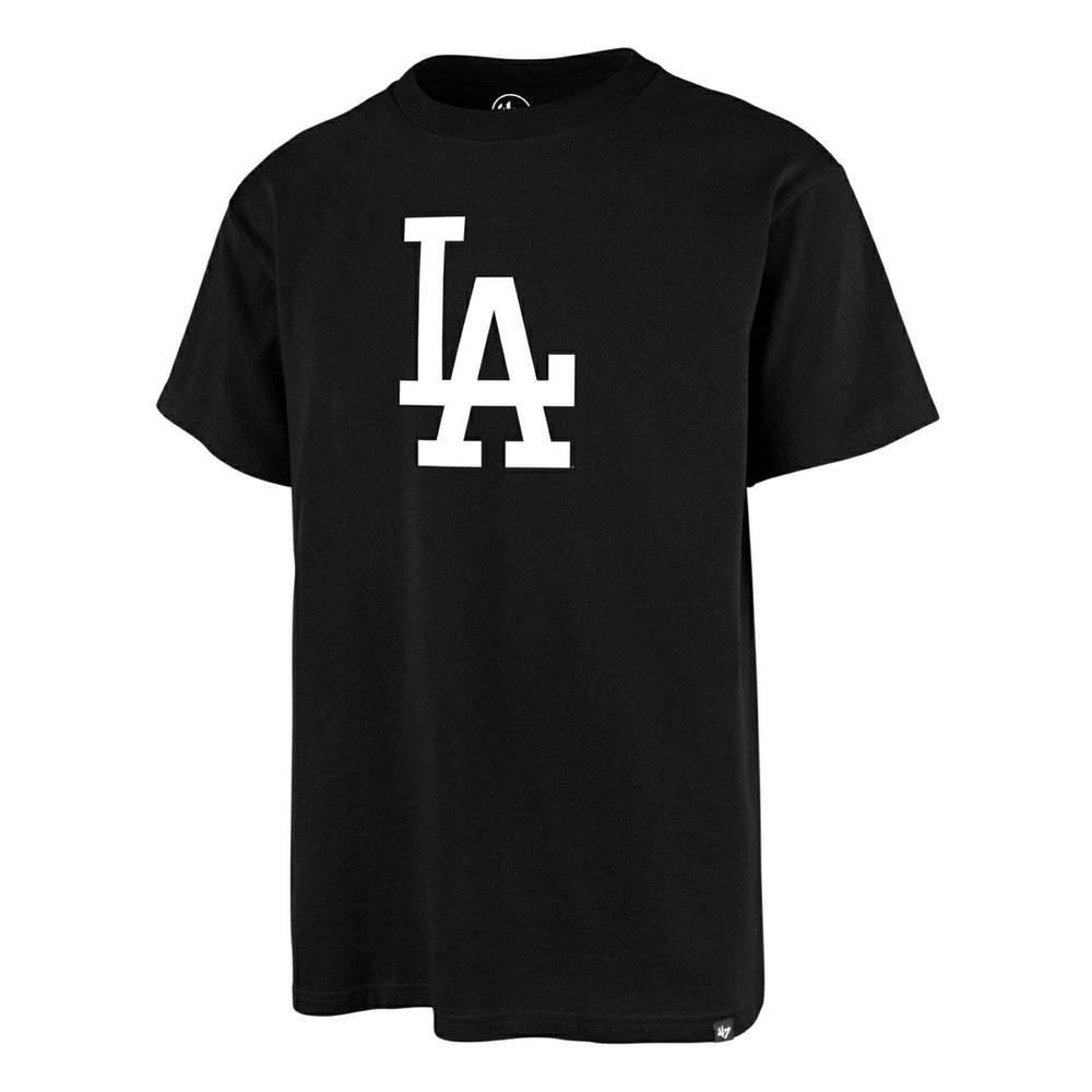Los Angeles Dodgers Alternate Logo Backer '47 Echo MLB T-Shirt Black Taass for sale