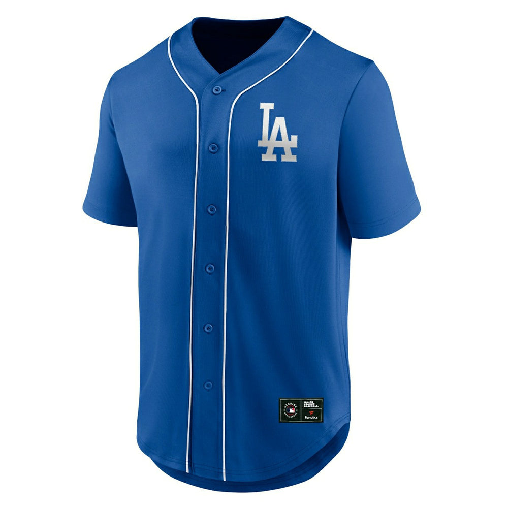 Los Angeles Dodgers Fanatics Foundation MLB Fan Jersey Blue Taass sale