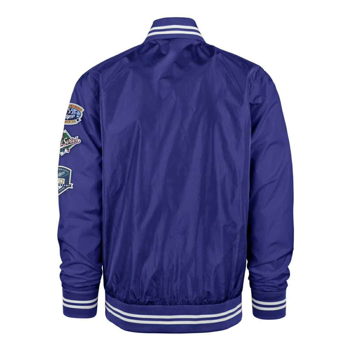 Los Angeles Dodgers Cooperstown '47 Dalston MLB Bomber Jacket Blue Taass for sale