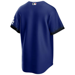 Los Angeles Dodgers Nike City Connect MLB Jersey Blue Fashion