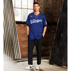 Los Angeles Dodgers Nike City Connect MLB Jersey Blue Fashion