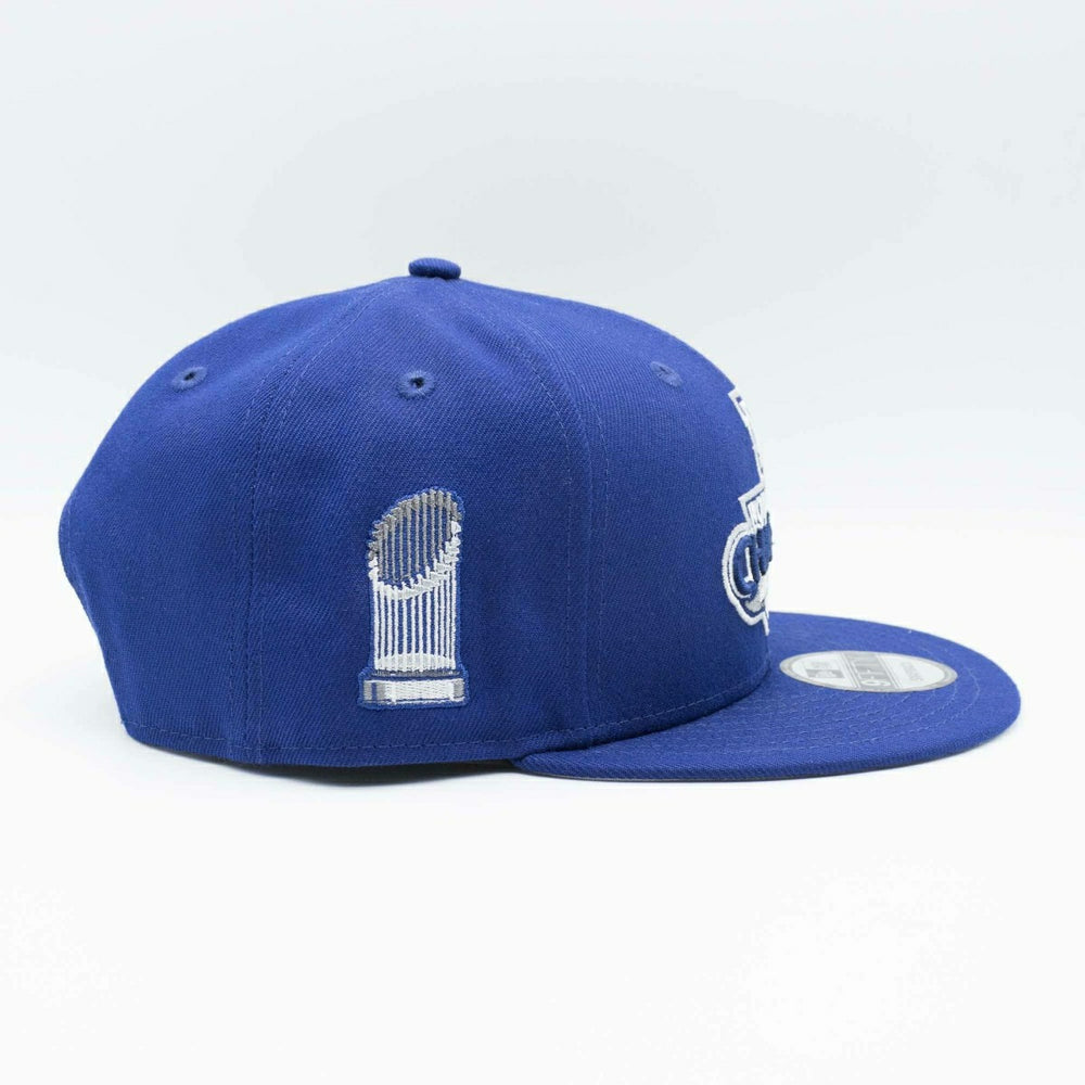 Los Angeles Dodgers 2020 World Series Champions New Era 9FIFTY MLB Snapback Cap Lifestyle