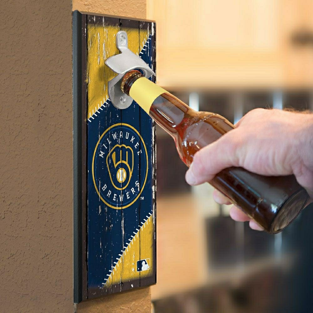 Los Angeles Dodgers WinCraft MLB Bottle Opener Sign Taass for sale