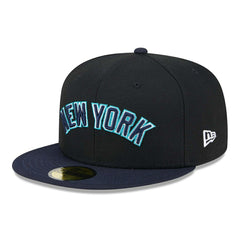 New York Yankees Retro 1996 Spring Training New Era 59FIFTY Fitted Cap Black Taass for sale