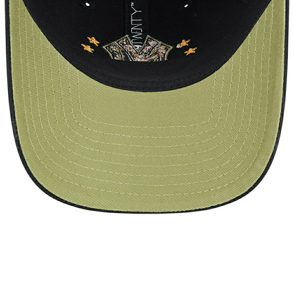 New York Yankees 2024 MLB Armed Forces New Era Women's 9TWENTY Cap Black Taass US