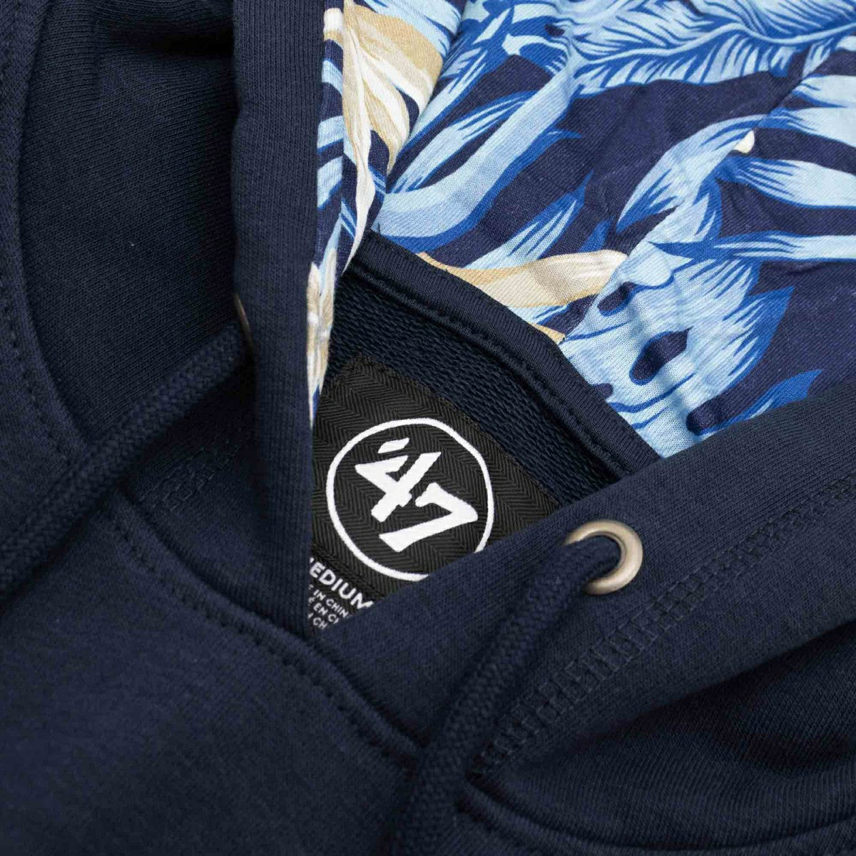 New York Yankees Cali Floral '47 Helix MLB Hoodie Navy Taass sale