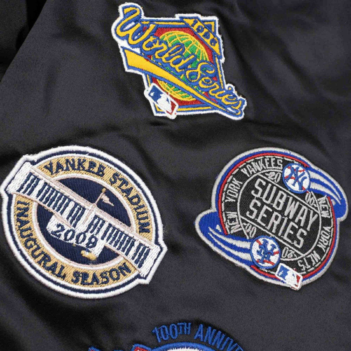 New York Yankees Cooperstown Patches '47 Kingsland MLB Jacket Taass for sale