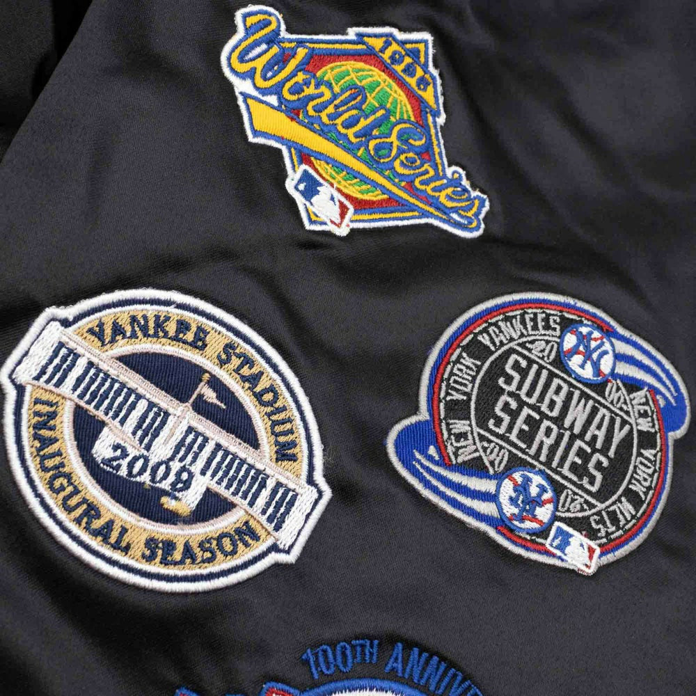 New York Yankees Cooperstown Patches '47 Kingsland MLB Jacket Taass for sale
