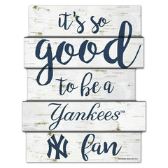 New York Yankees Birchwood MLB Wood Sign Taass sale