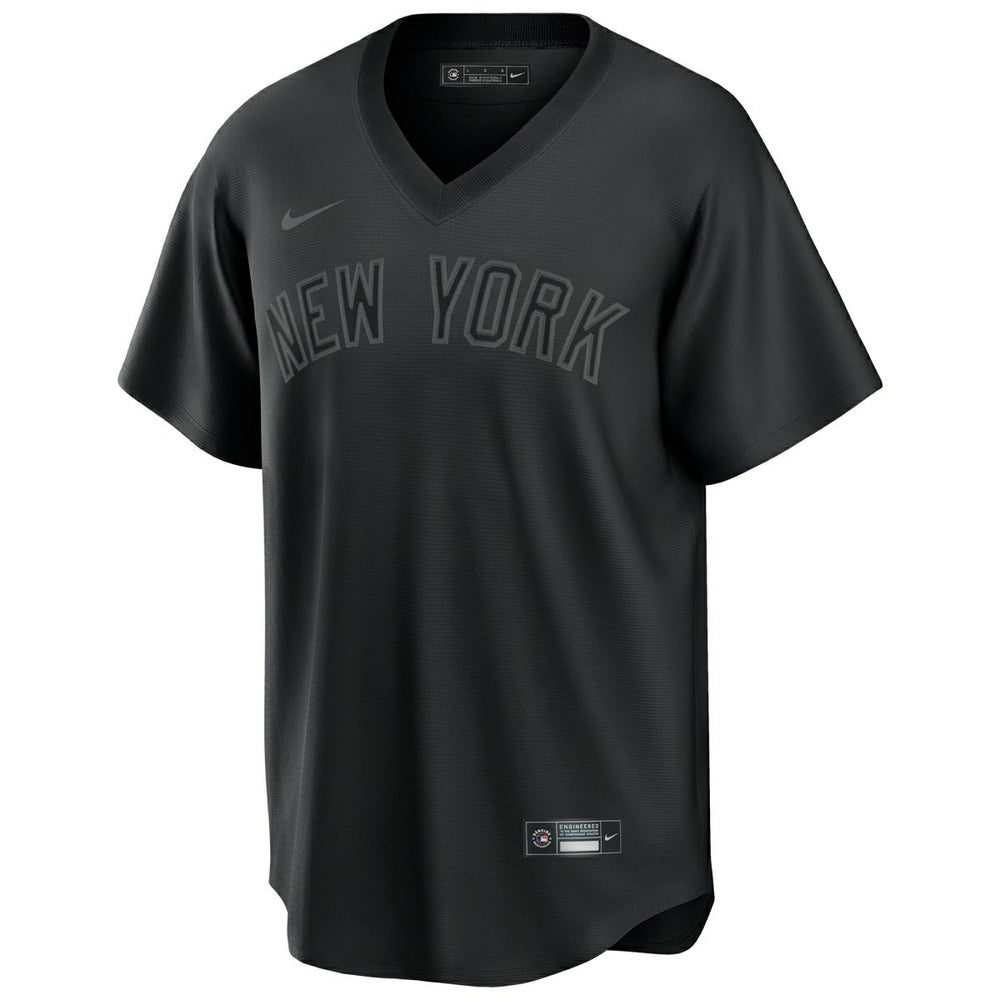 New York Yankees Triple Black Nike MLB Jersey Classic