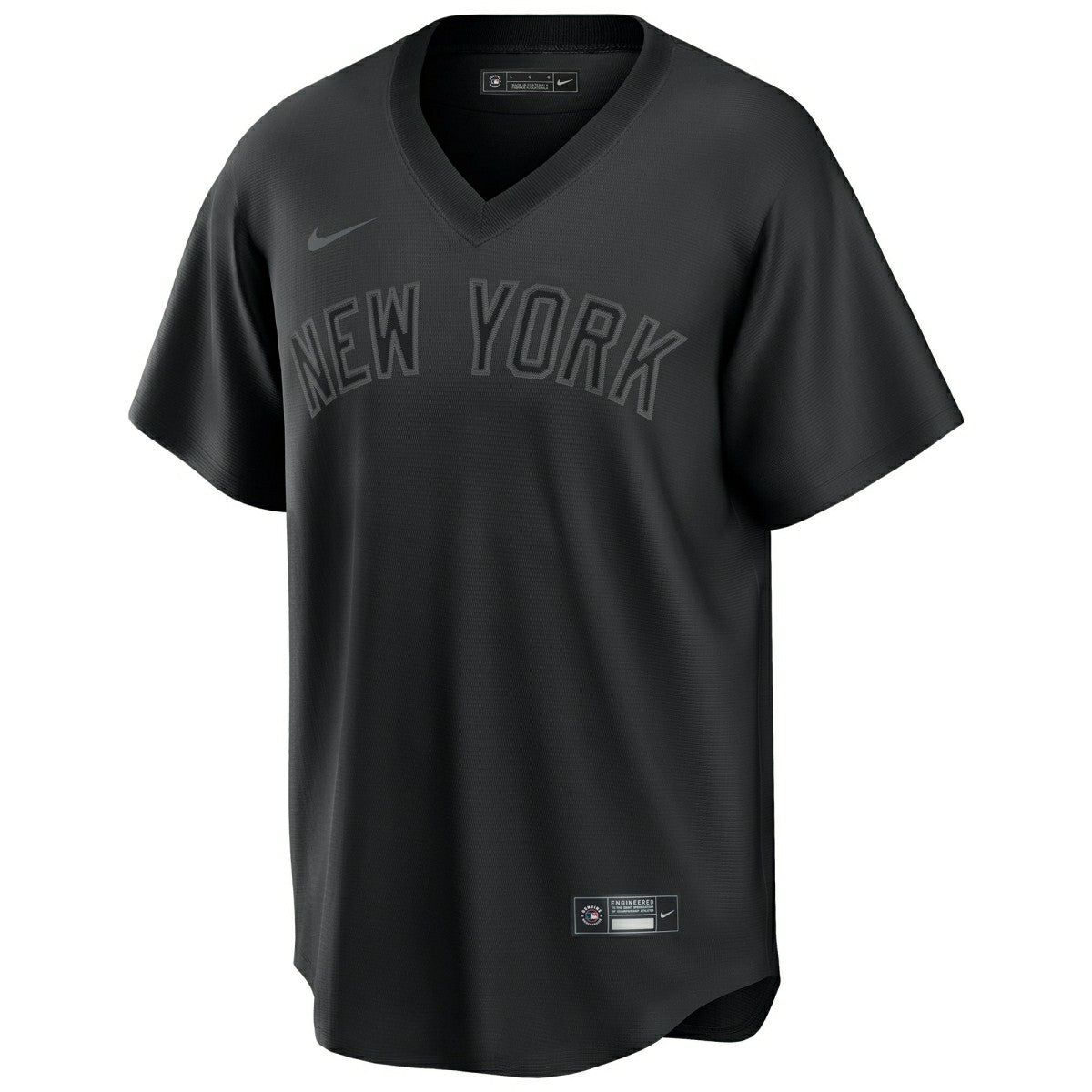 New York Yankees Triple Black Nike MLB Jersey Classic