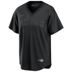 New York Yankees Triple Black Nike MLB Jersey Classic