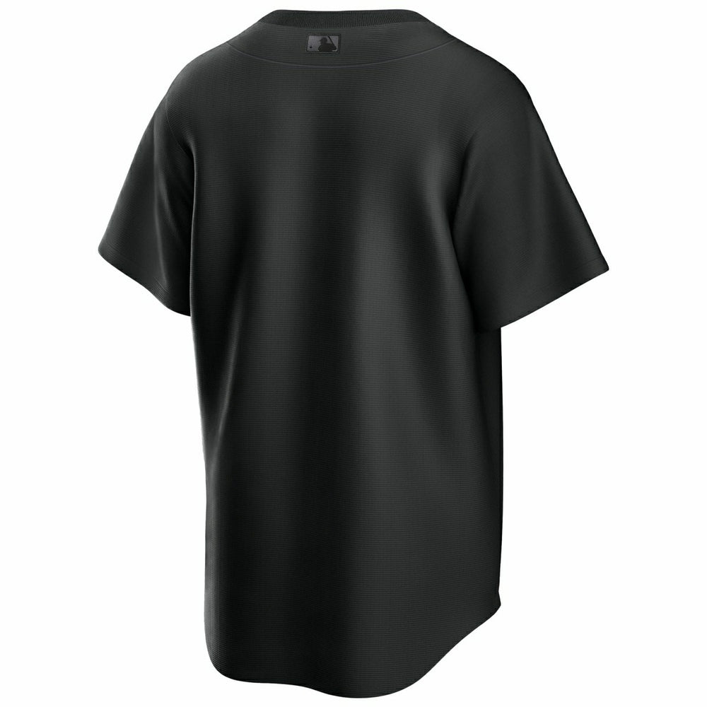 New York Yankees Triple Black Nike MLB Jersey Classic
