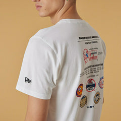 New York Yankees Championship Graphic New Era T-Shirt White Fashion