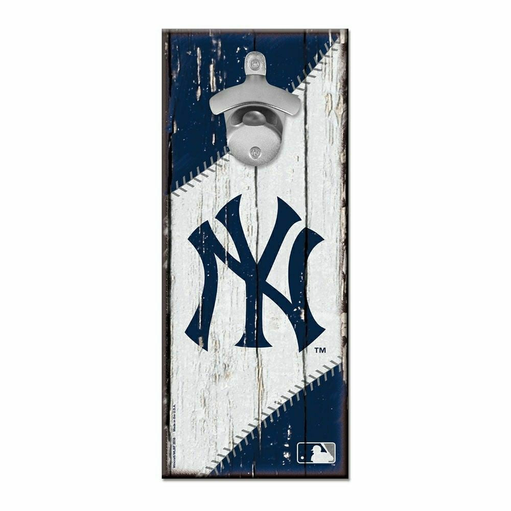 New York Yankees MLB Bottle Opener Sign Taass for sale