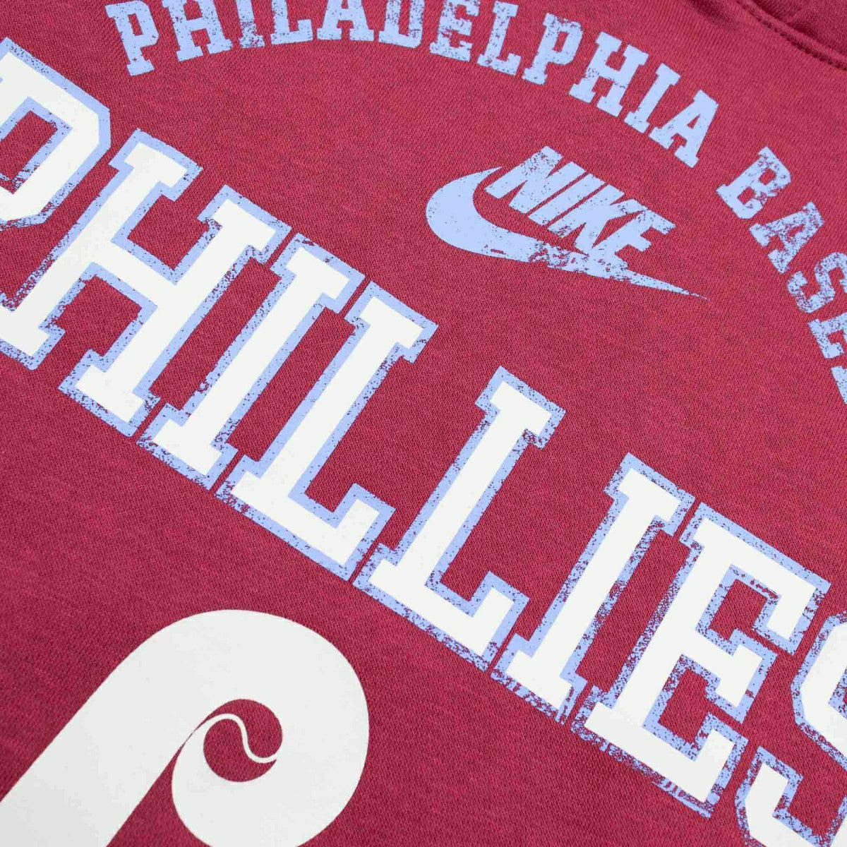 Philadelphia Phillies Nike Club Cooperstown Splitter MLB Hoodie Maroon Classic