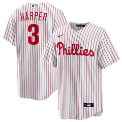 Bryce Harper #3 Philadelphia Phillies Nike MLB Jersey Pinstripe Taass sale