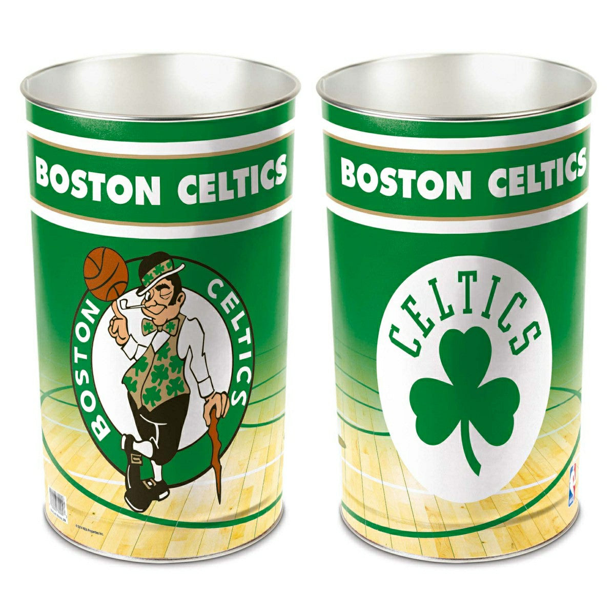 Boston Celtics NBA Metal Wastebasket Fashion