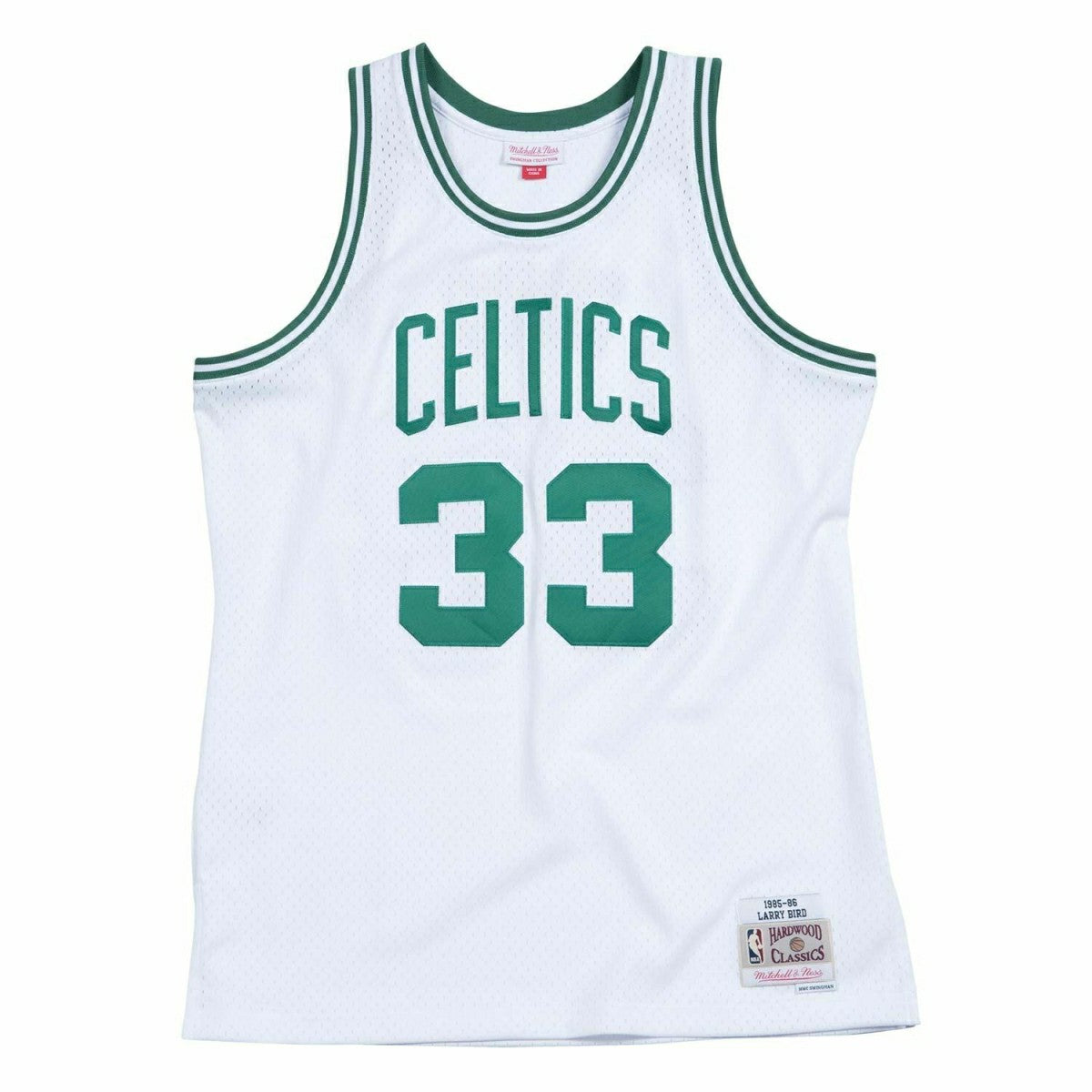 Larry Bird #33 Boston Celtics 1985-86 Mitchell & Ness Swingman NBA Jersey White Taass sale
