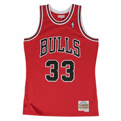 Scottie Pippen #33 Chicago Bulls 1997-98 Swingman NBA Jersey Red Classic