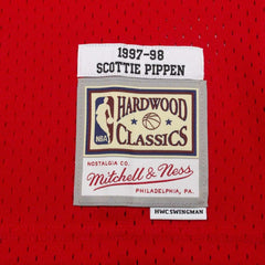 Scottie Pippen #33 Chicago Bulls 1997-98 Swingman NBA Jersey Red Classic