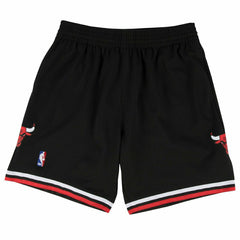 Chicago Bulls 1997-98 Mitchell & Ness Swingman NBA Shorts Black Fashion