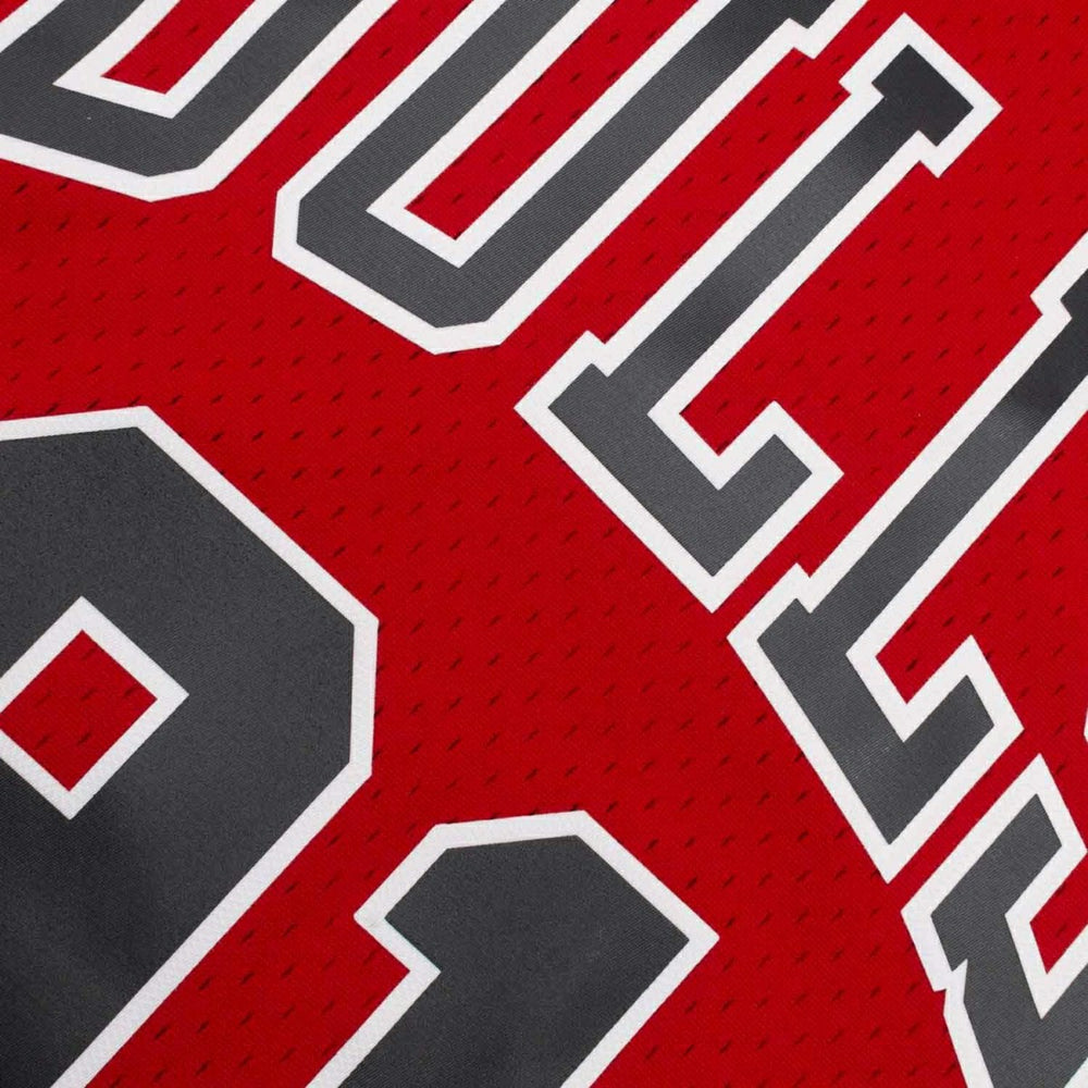 Dennis Rodman #91 Chicago Bulls 1997-98 Mitchell & Ness Swingman NBA Jersey Red Lifestyle