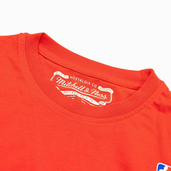 Scottie Pippen #33 Chicago Bulls Name & Number NBA Tee Red Fashion
