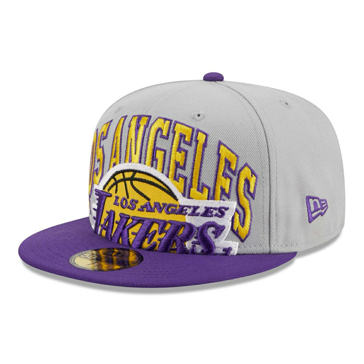 Los Angeles Lakers 2023 NBA Tip-Off New Era 59FIFTY Fitted Cap Lifestyle