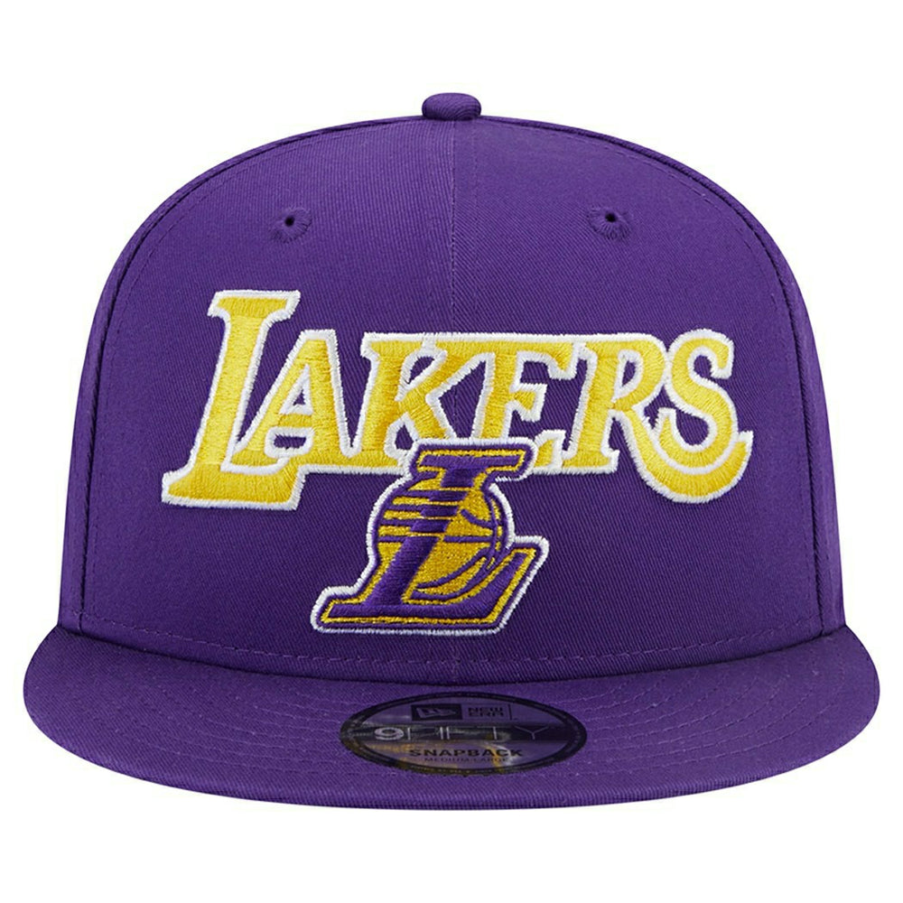 Los Angeles Lakers Side Patch New Era 9FIFTY Snapback NBA Cap Purple Taass US