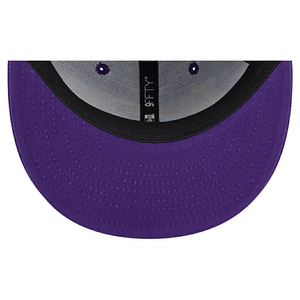 Los Angeles Lakers Side Patch New Era 9FIFTY Snapback NBA Cap Purple Taass US