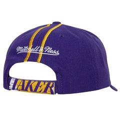 Los Angeles Lakers 1998 NBA Draft Mitchell & Ness Pro Crown Strapback Cap Lifestyle